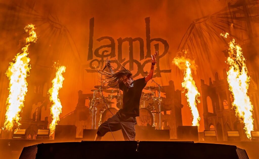 LAMB OF GOD Share New Video ‘OMENS (LIVE AT BLOODSTOCK)’ Filmed During The Bands Headline Set At BLOODSTOCK 2022.