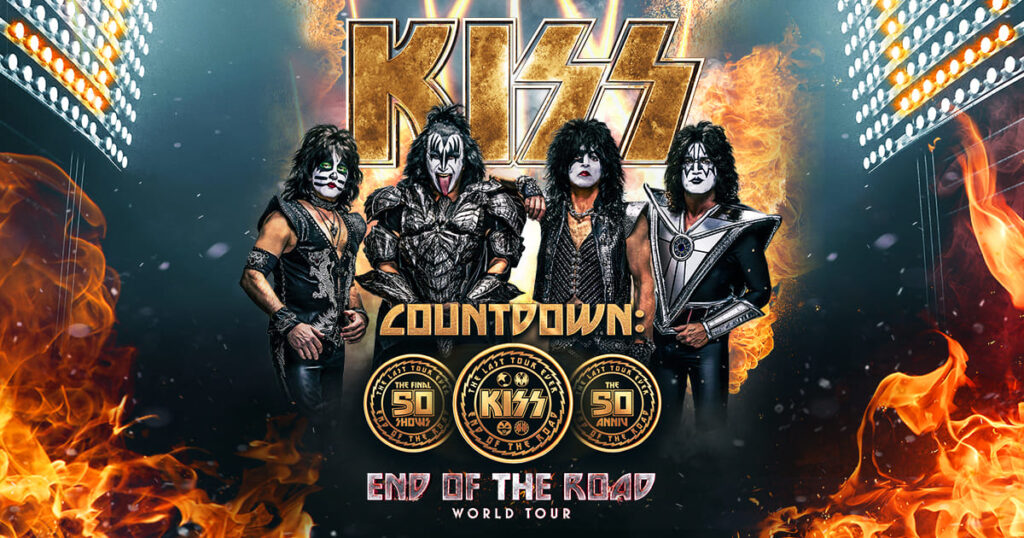 KISS- END OF THE ROAD TOUR- ACCOR STADIUM,  SYDNEY . AUSTRALIA