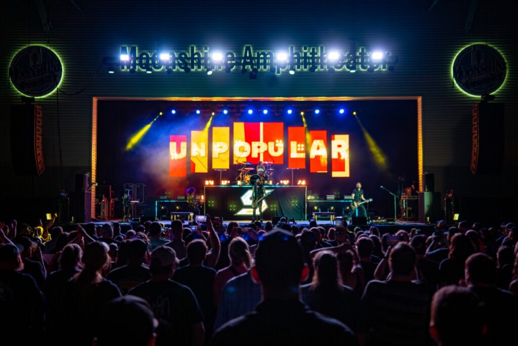 Skillet @ Moonshine Amphitheater and Oak Grove Racing in Oak Grove, KY. August 09, 2024