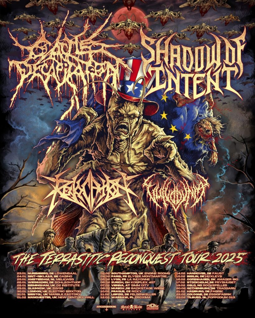 Cattle Decapitation, Shadow Of Intent, Revocation & Vulvodynia – O2 Institute Birmingham -28.1.25