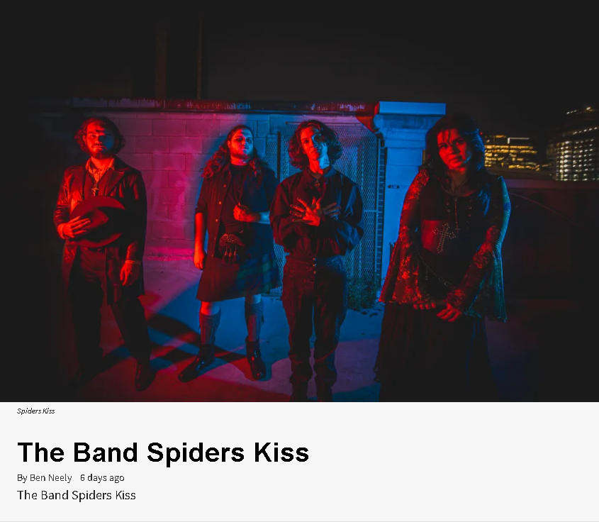 Spiders Kiss: A Band of Dark Stories and Boundless Energy- August 22, 2025