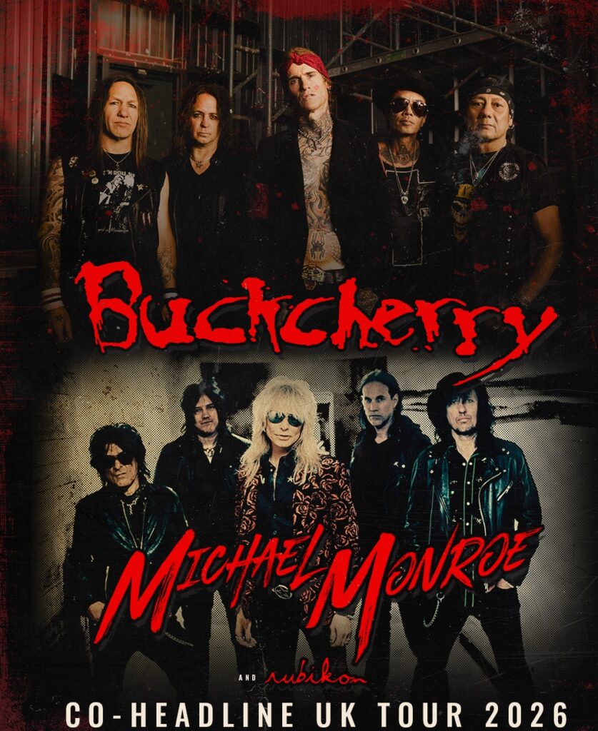 Buckcherry co-headline with Michael Monroe & Rubikon- 27th Feb 2026, KK Steelmill, Wolverhampton, UK